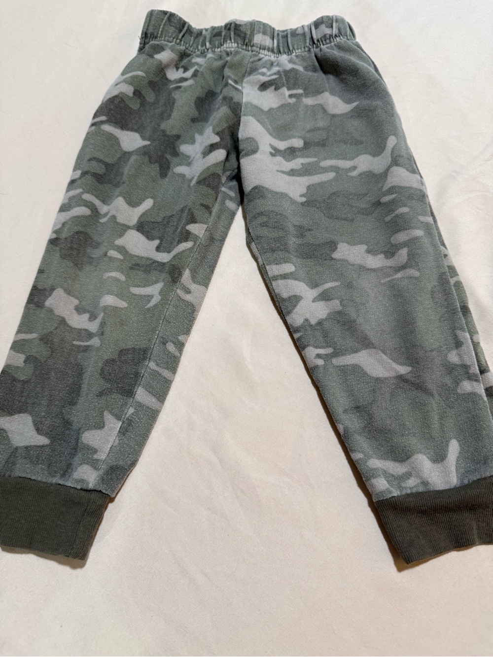 Swiggles Kids Camo Jogger Pants - Gray Green